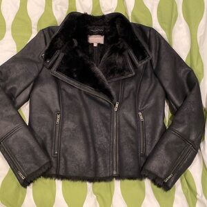 Banana Republic faux-shearling jacket